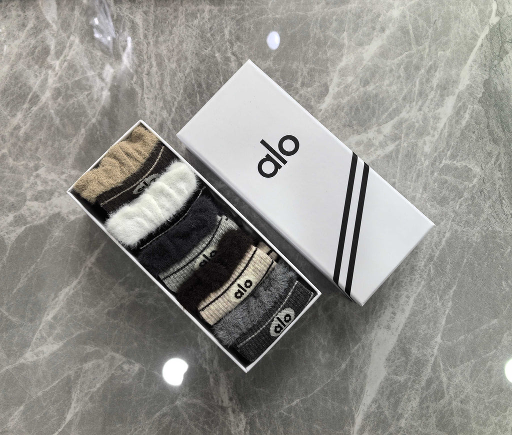 Alo Cotton Short Socks - 5-Pair Pack