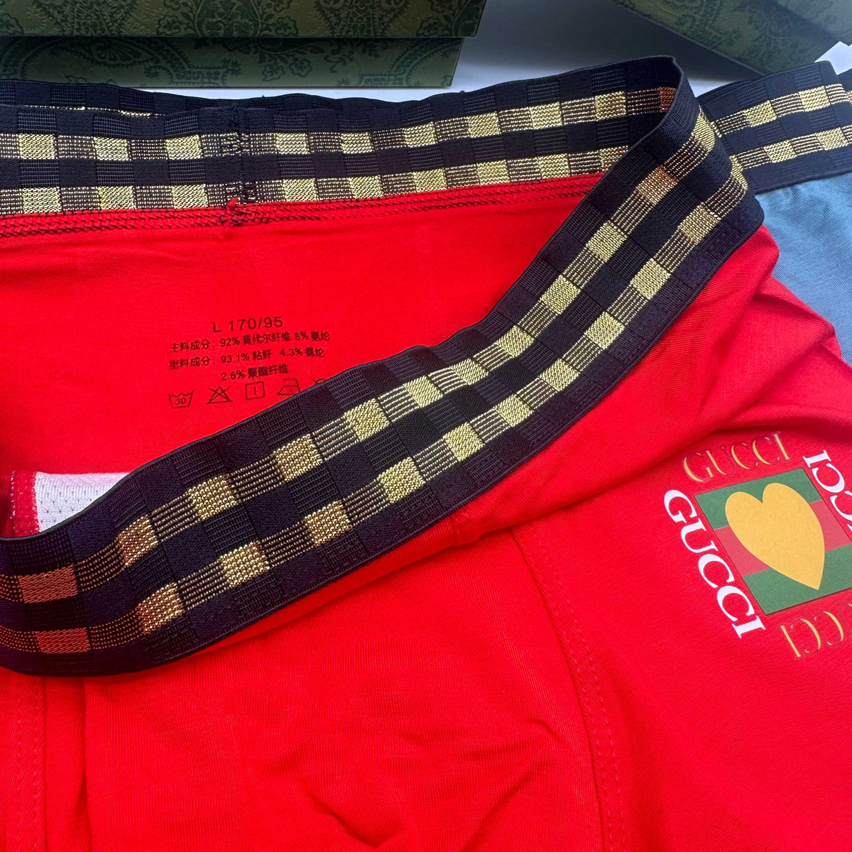 Gucci Modal Men's Boxer Briefs - 3-Piece Box
