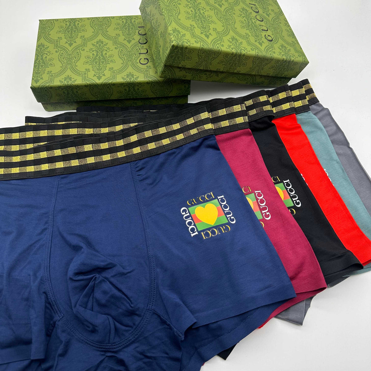 Gucci Modal Men's Boxer Briefs - 3-Piece Box