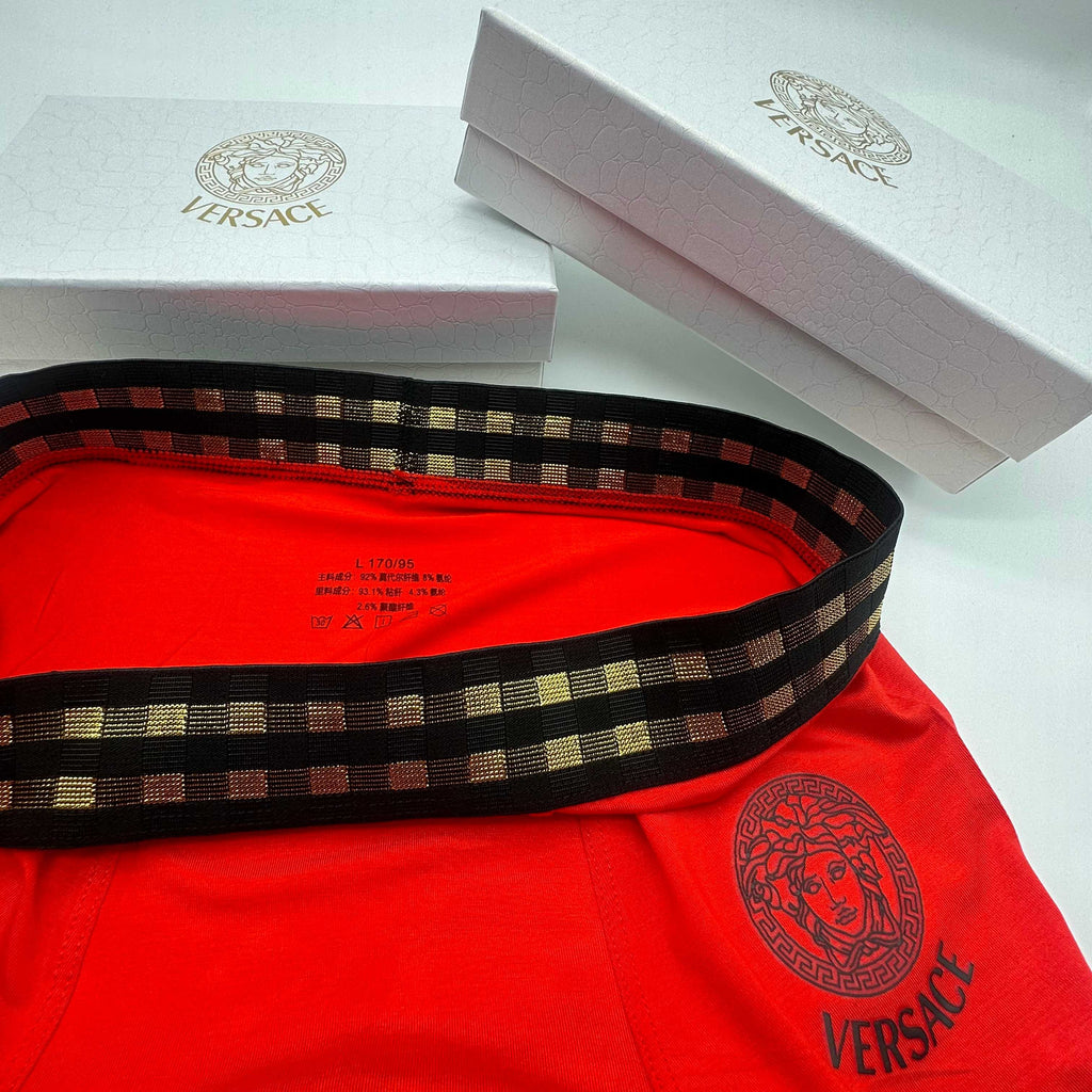 Versace Modal Men's Boxer Briefs - 3-Piece Box