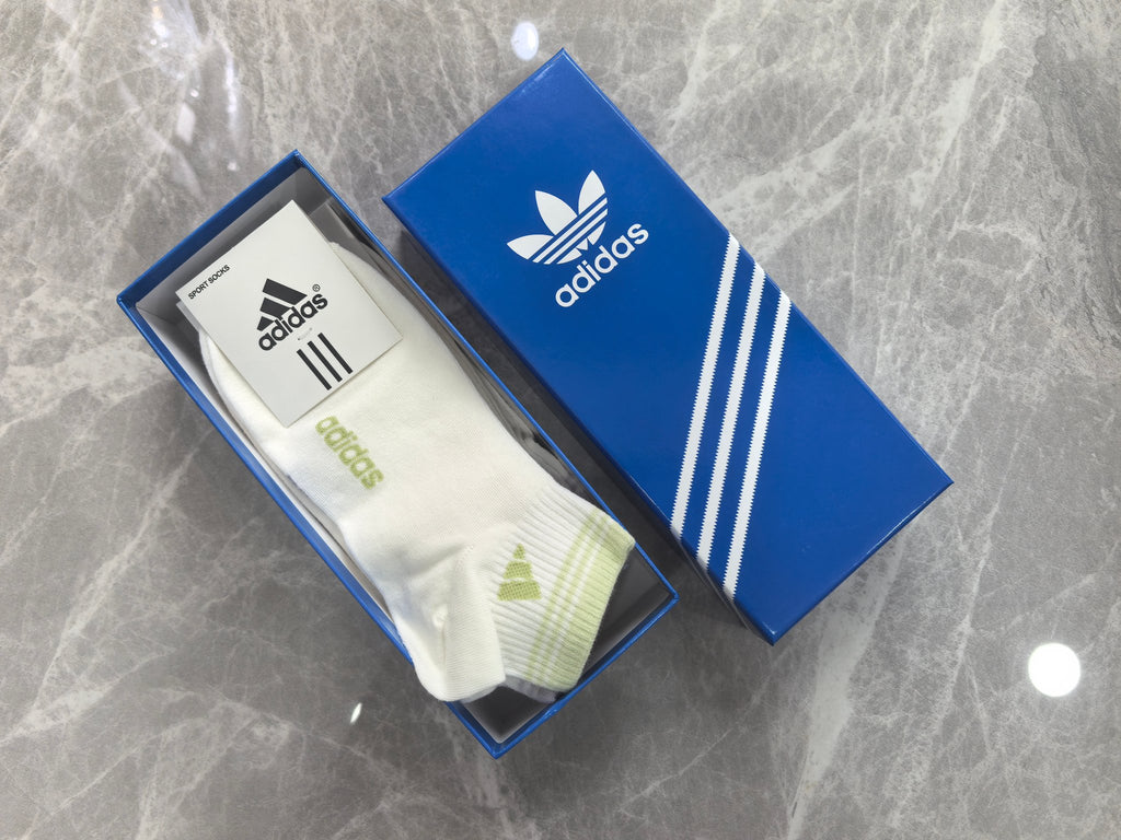 Adidas Cotton Short Socks - 5-Pair Pack