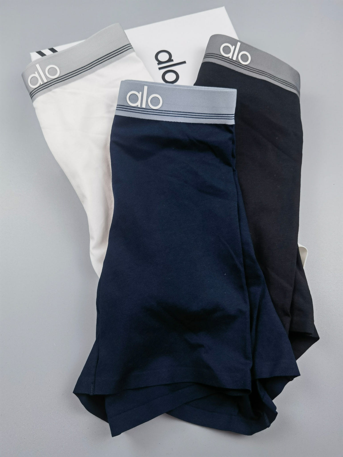 Alo Cotton Men's Boxer Briefs - 3-Piece Box
