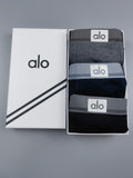 Alo Cotton Men's Boxer Briefs - 3-Piece Box