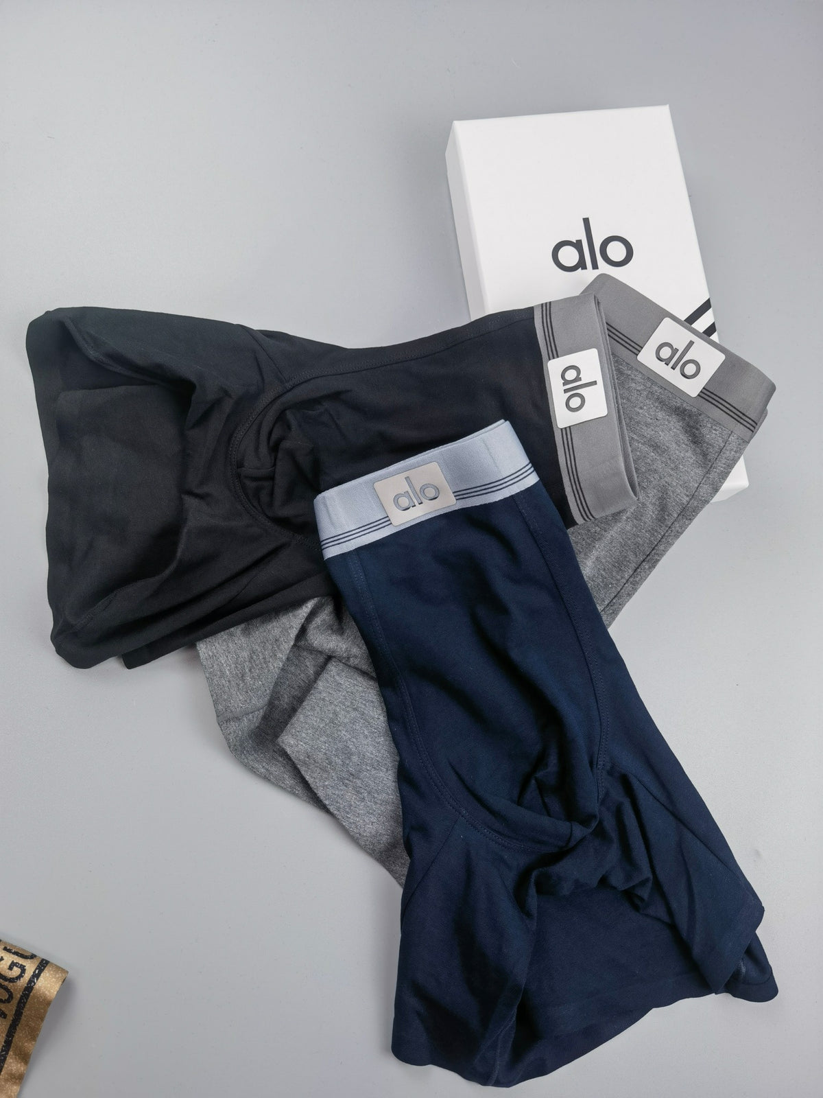 Alo Cotton Men's Boxer Briefs - 3-Piece Box