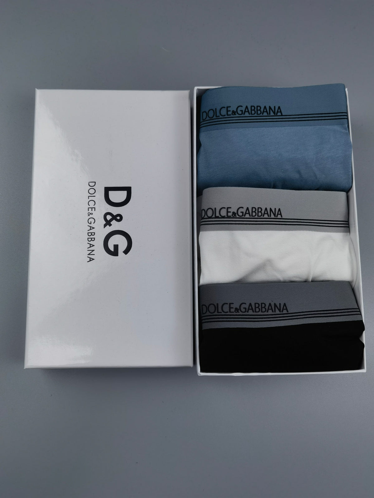 Cotton Men's Boxer Briefs - 3-Piece Box