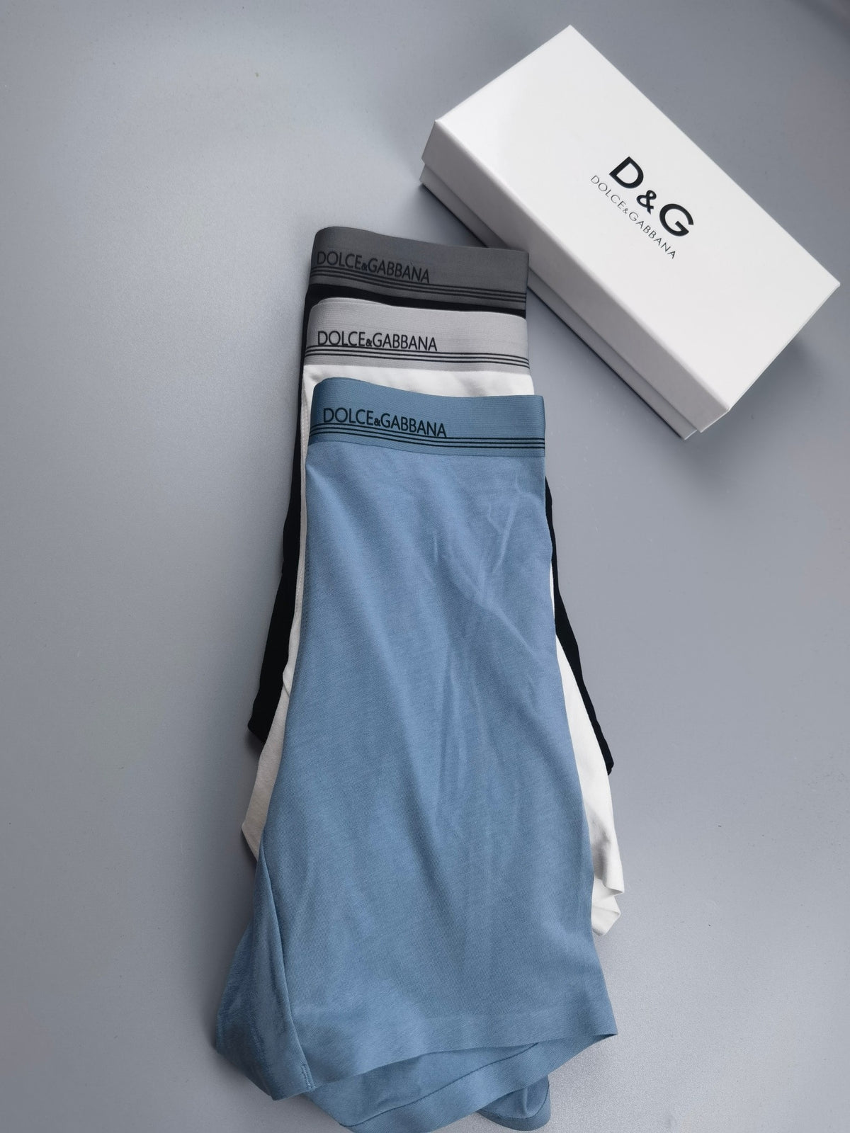 Cotton Men's Boxer Briefs - 3-Piece Box