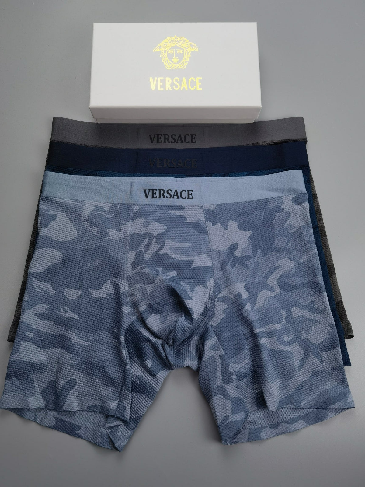Versace Men's Boxer Briefs - 3-Piece Box