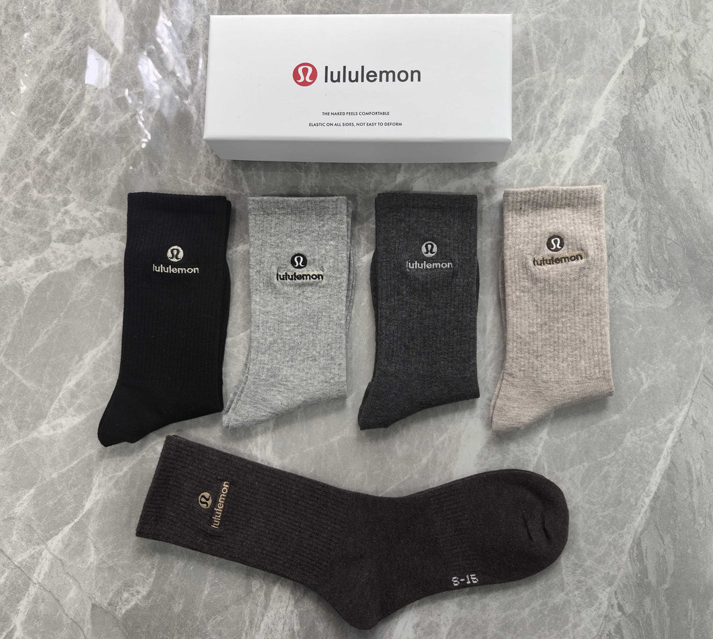 Cotton Crew Socks - 5-Pair Pack