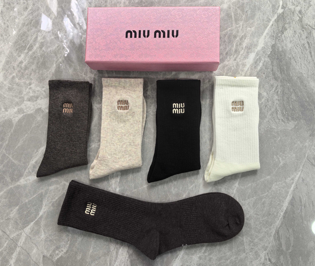 Cotton Crew Socks - 5-Pair Pack