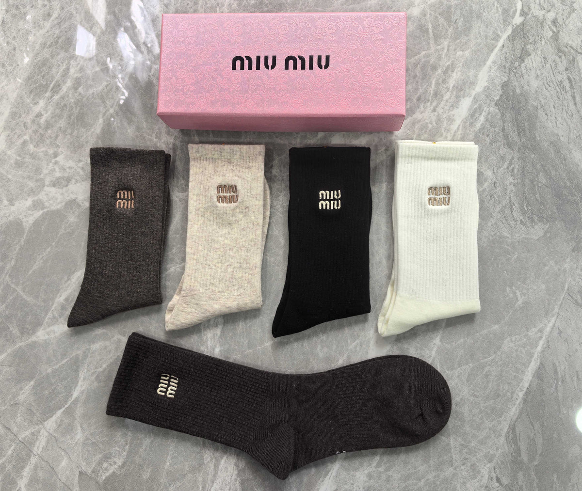 Cotton Crew Socks - 5-Pair Pack