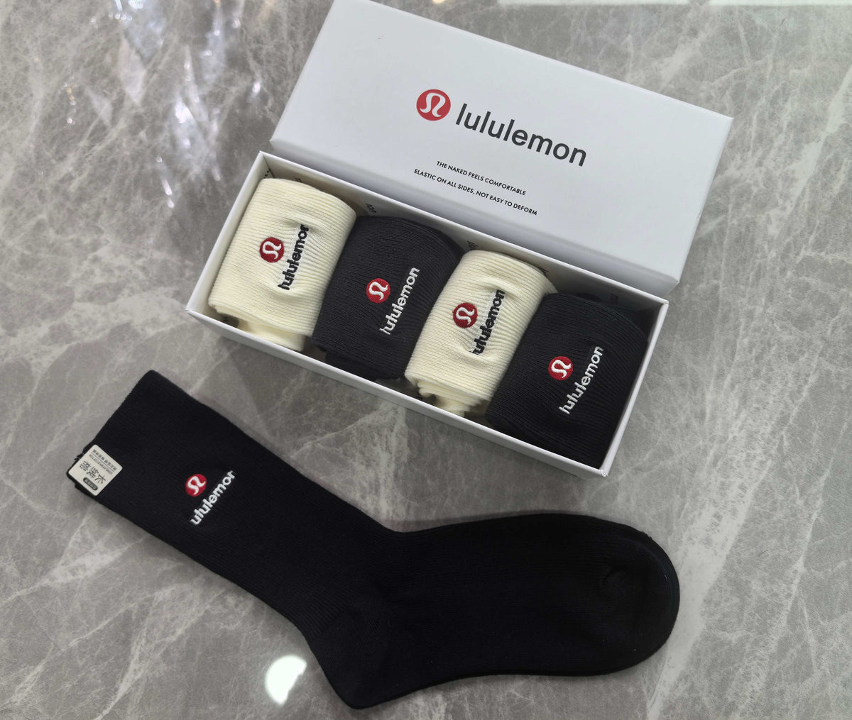 Lululemon Cotton Crew Socks