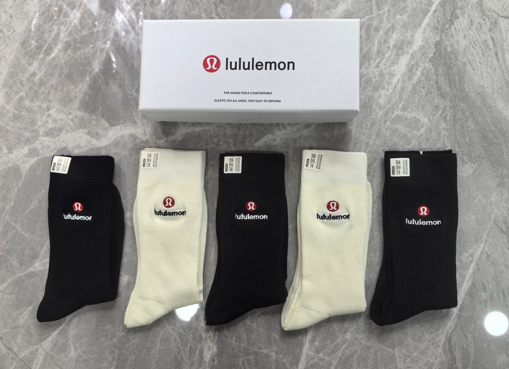 Lululemon Cotton Crew Socks