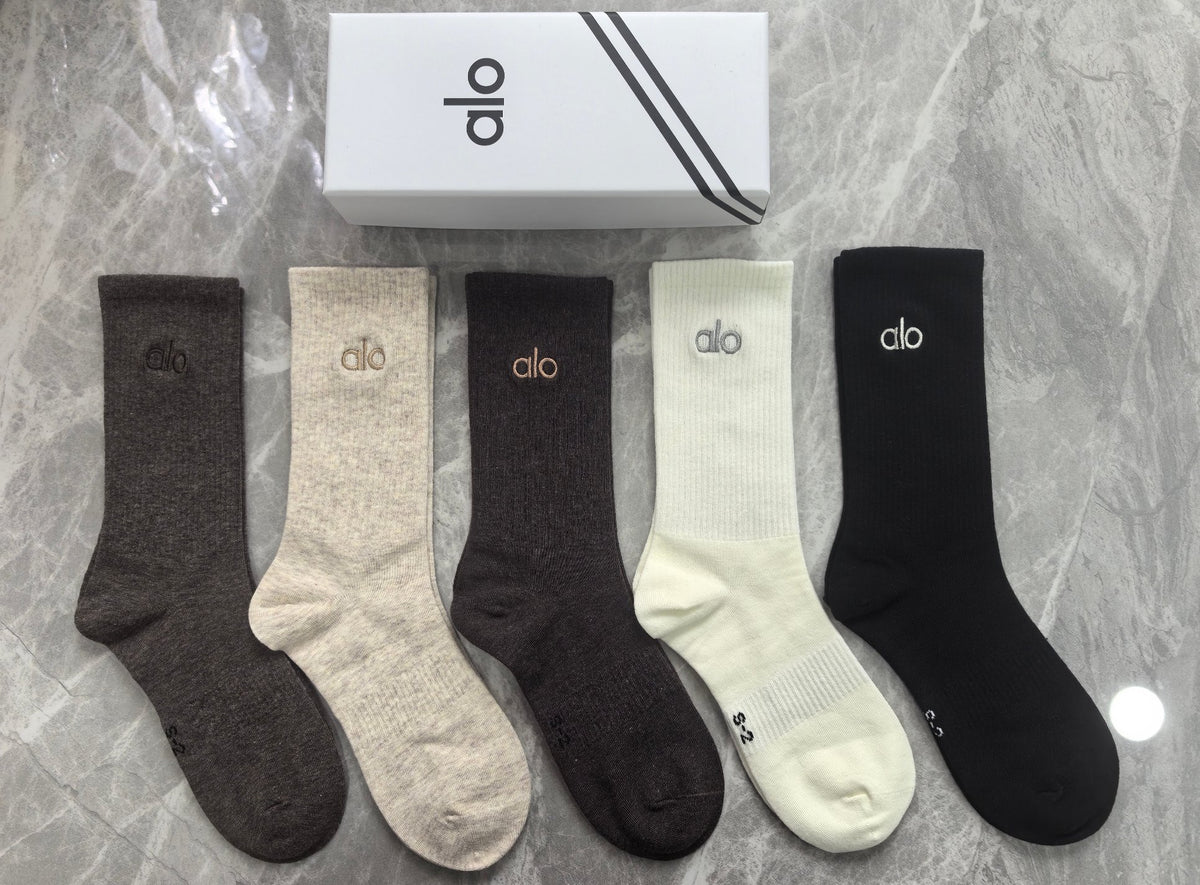 Alo Cotton Crew Socks