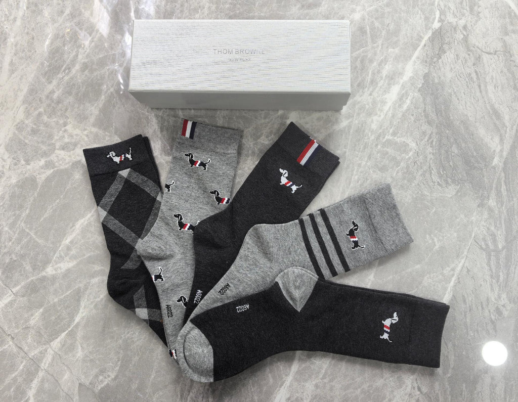 Cotton Crew Socks - 5-Pair Pack