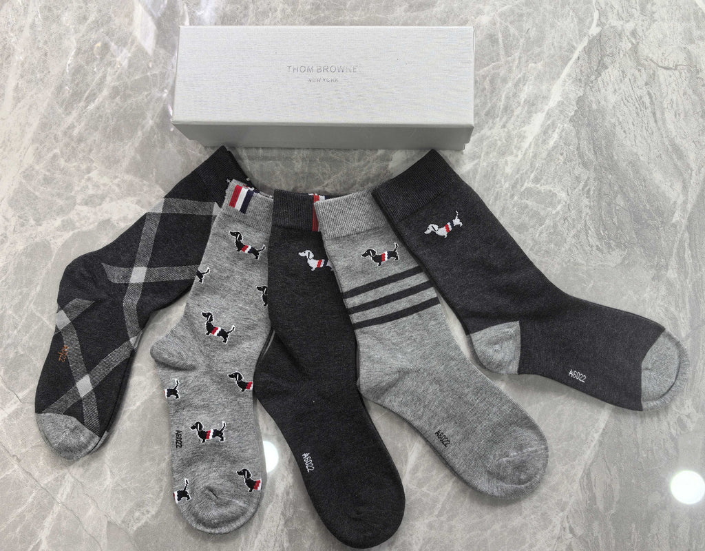 Cotton Crew Socks - 5-Pair Pack