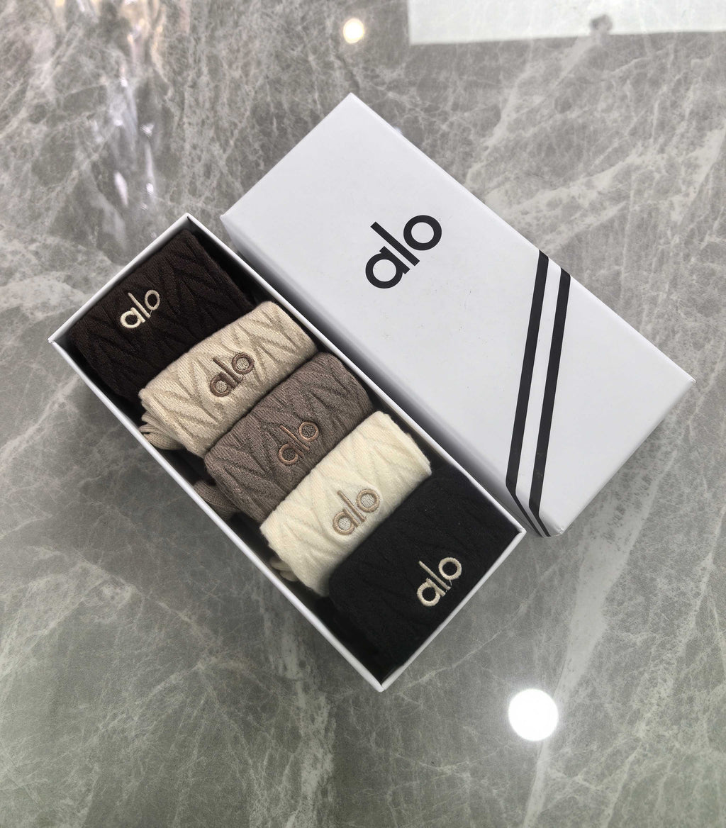 Alo Crew Socks - 5-Pair Pack