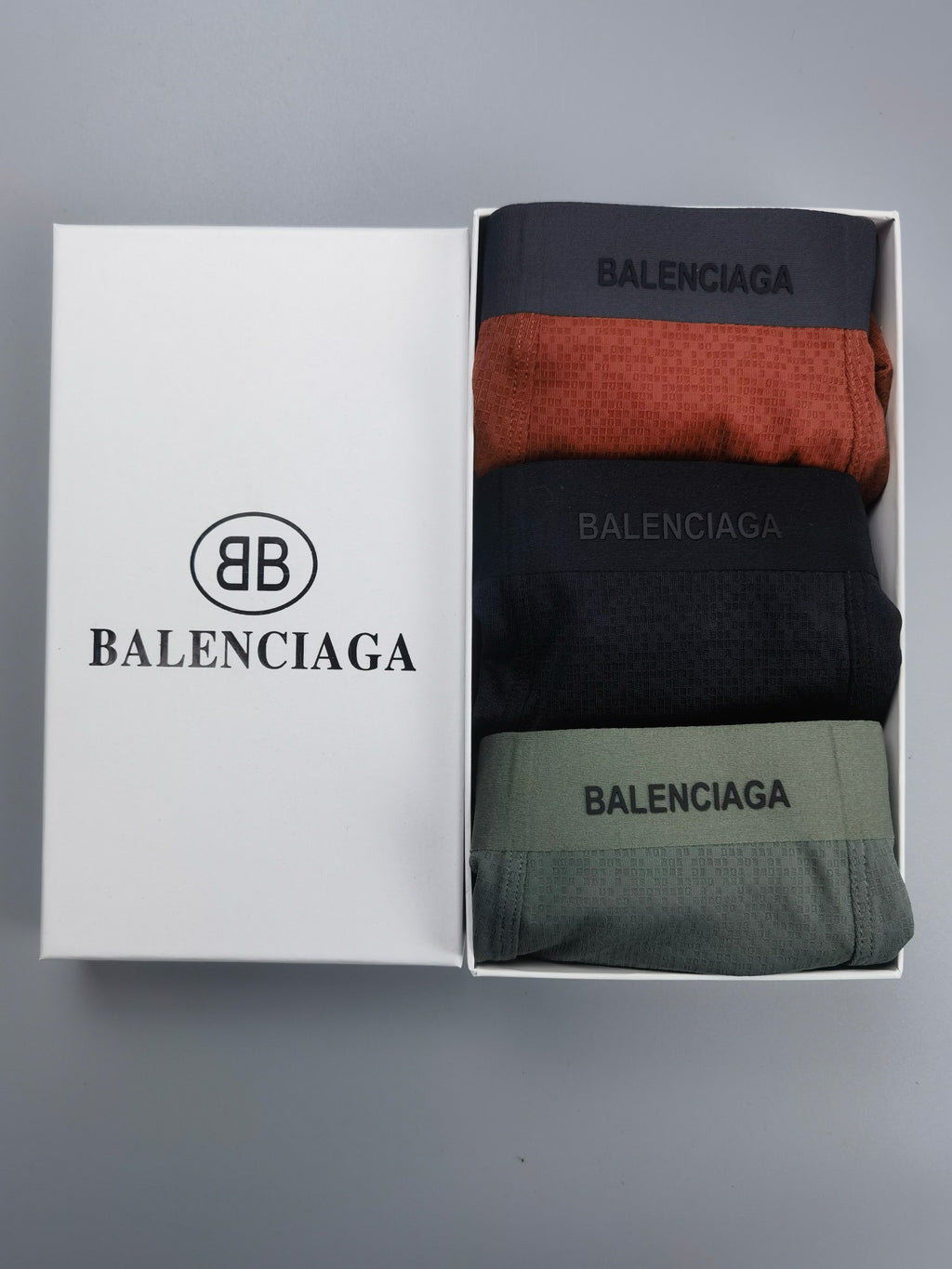 Balenciaga Men's Boxer Briefs - 3-Piece Box