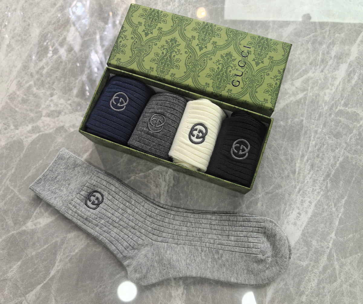 Gucci Cotton Short Socks - 5-Pair Pack