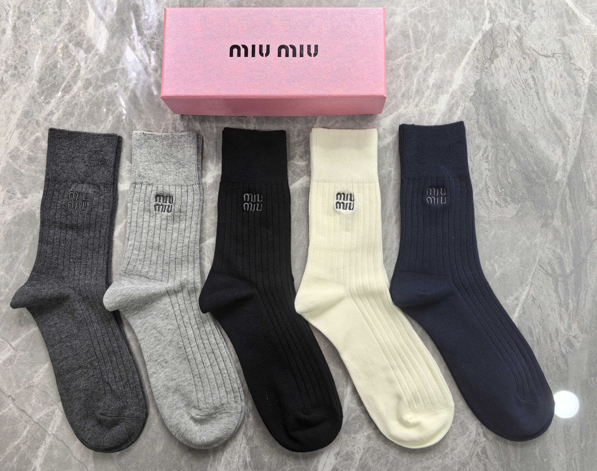 Cotton Short Socks - 5-Pair Pack