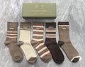 Burberry Cotton Crew Socks - 5-Pair Pack