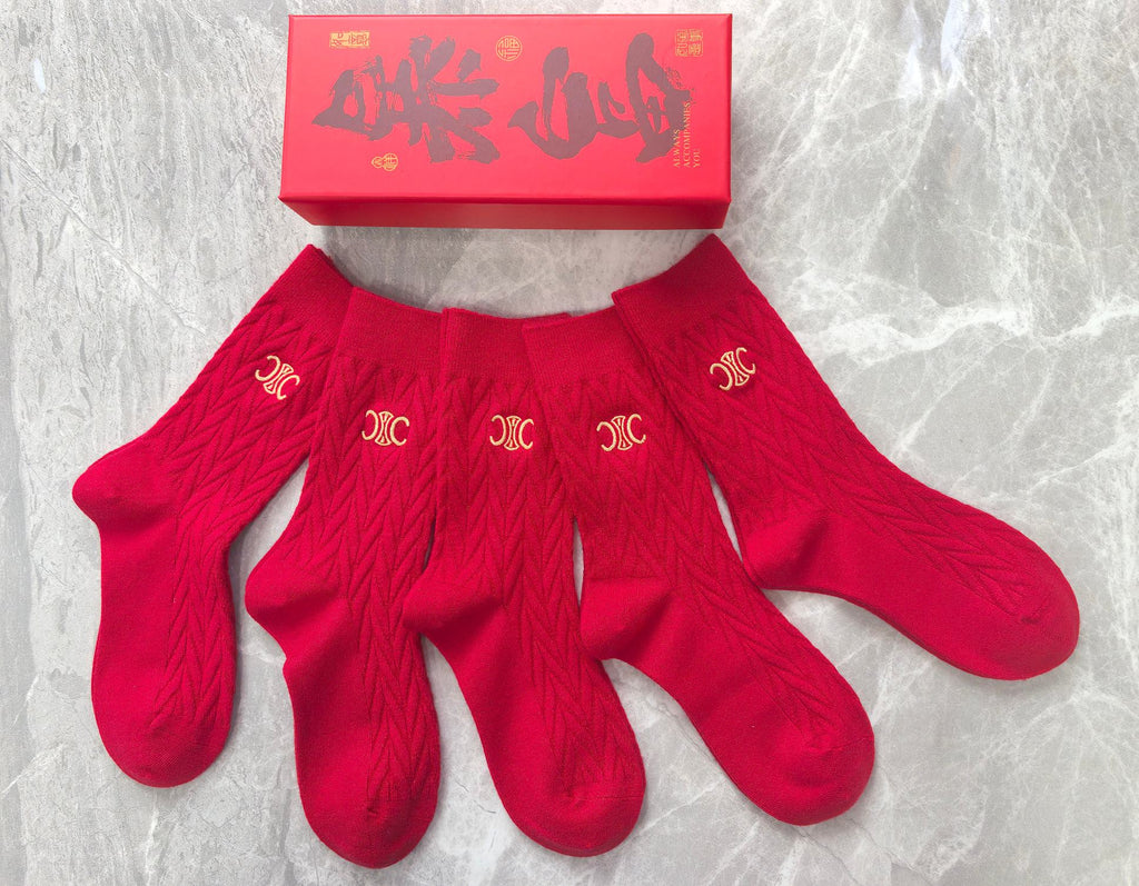 Cotton Crew Socks - 5-Pair Pack