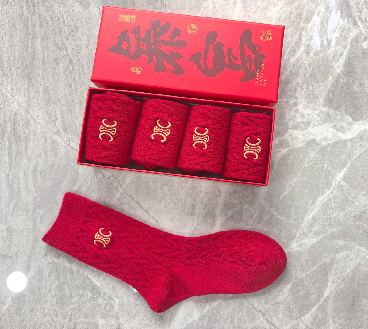 Cotton Crew Socks - 5-Pair Pack