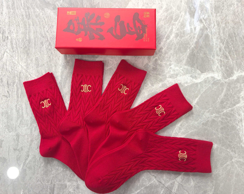 Cotton Crew Socks - 5-Pair Pack