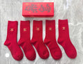 Cotton Crew Socks - 5-Pair Pack