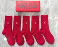 Cotton Crew Socks - 5-Pair Pack