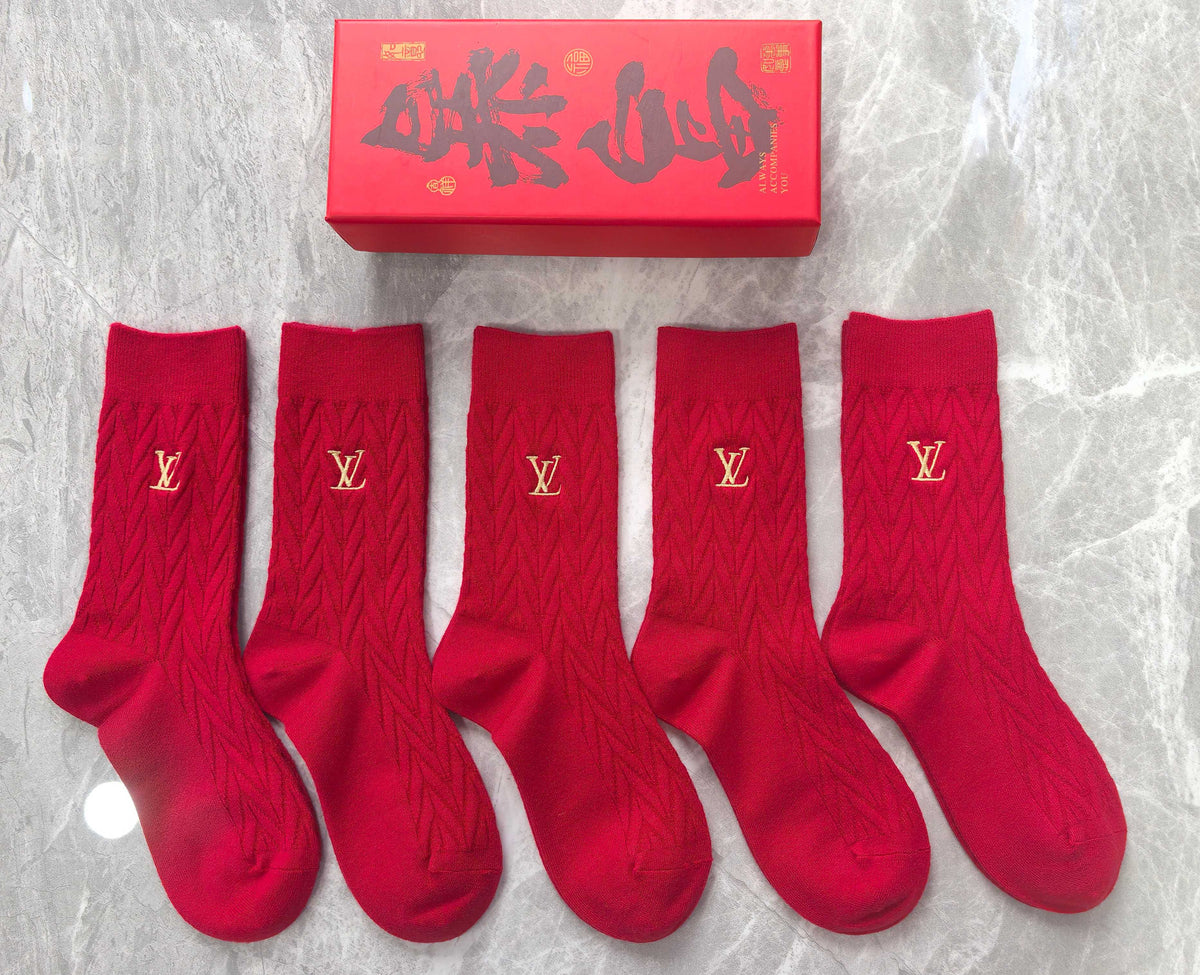 Cotton Crew Socks - 5-Pair Pack