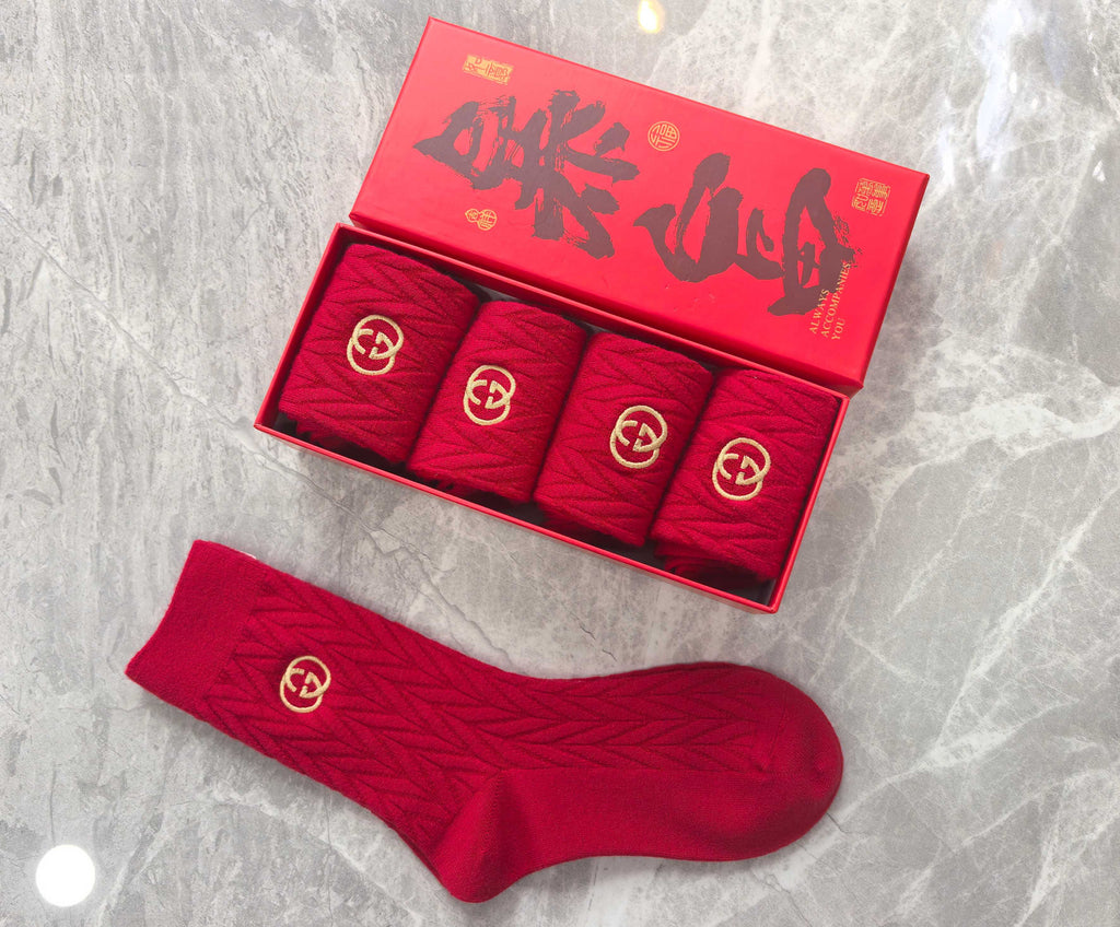 Cotton Crew Socks - 5-Pair Pack