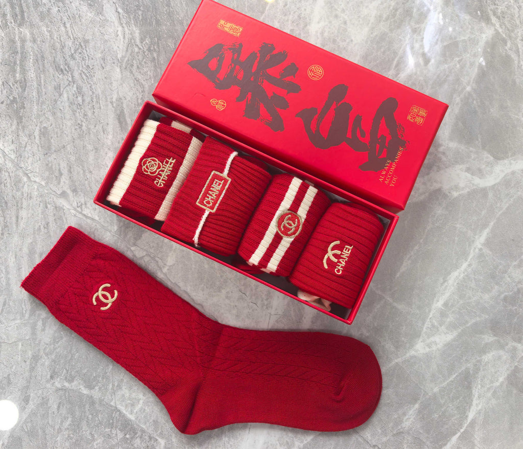 Cotton Crew Socks - 5-Pair Pack