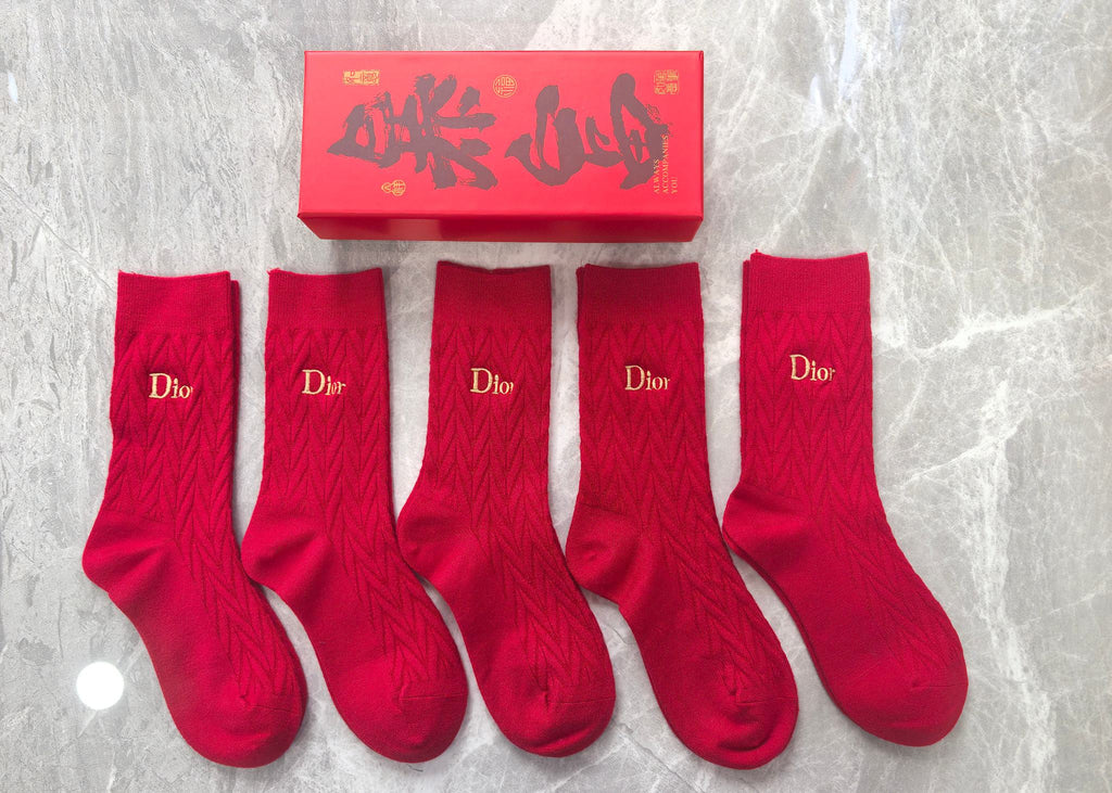 Cotton Crew Socks - 5-Pair Pack