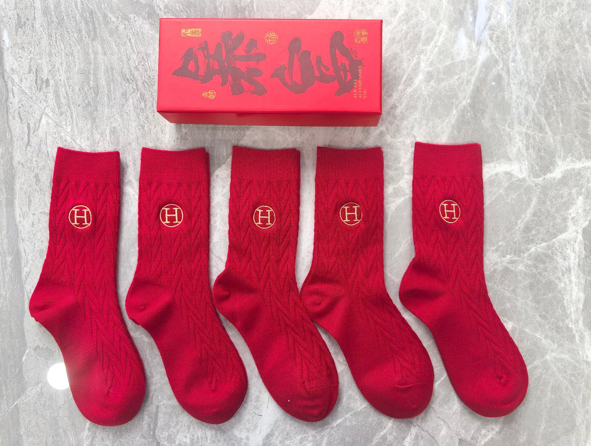 Cotton Crew Socks - 5-Pair Pack