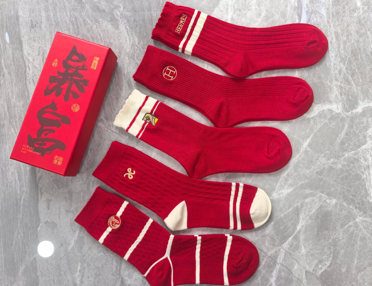 Cotton Short Socks - 5-Pair Pack