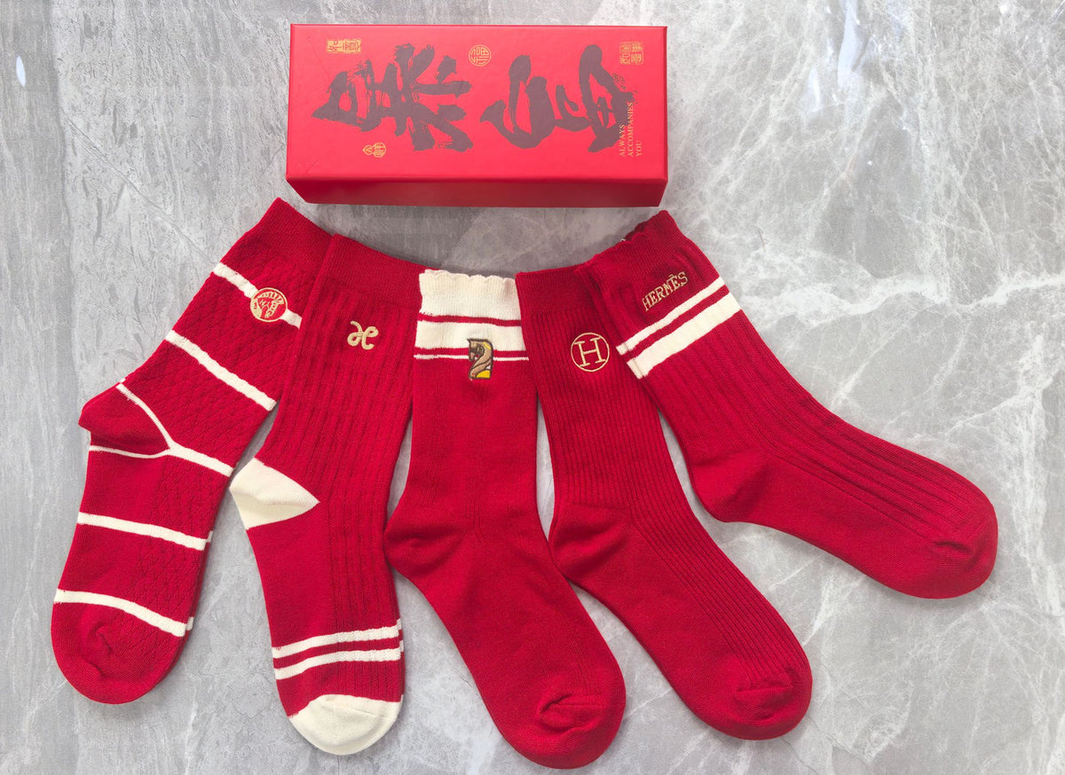 Cotton Short Socks - 5-Pair Pack