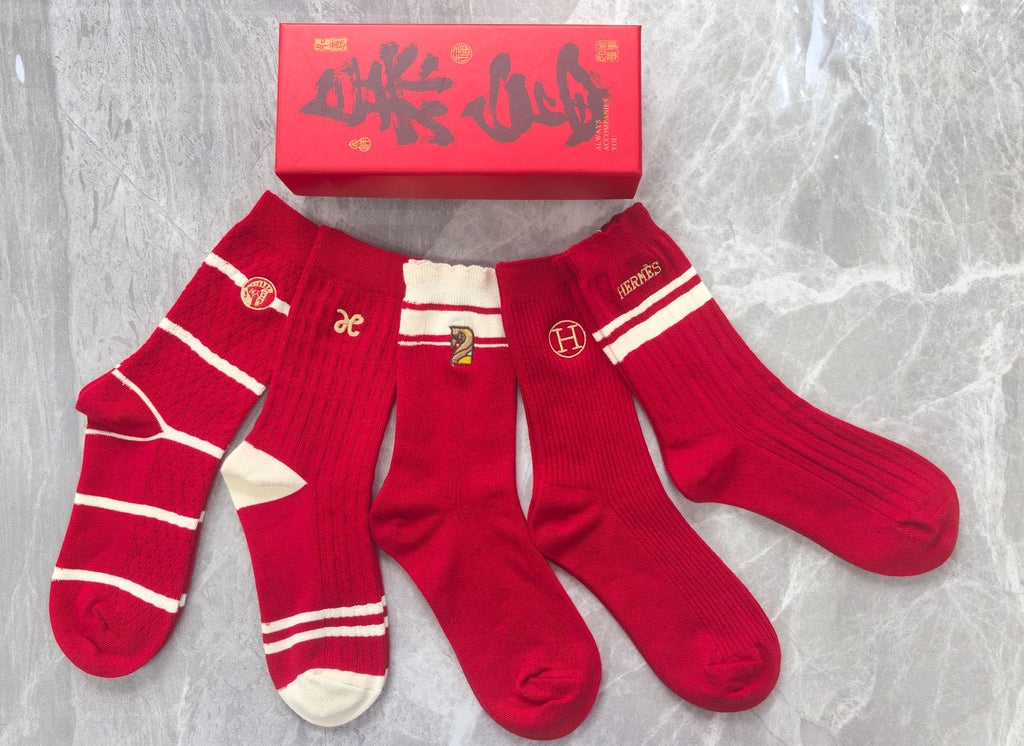 Cotton Crew Socks - 5-Pair Pack