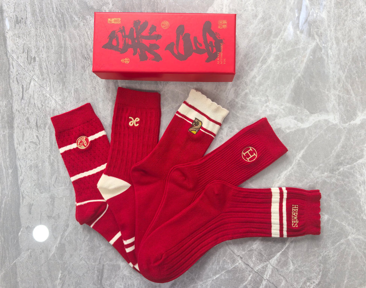 Cotton Short Socks - 5-Pair Pack