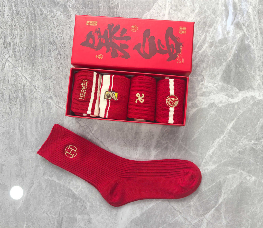 Cotton Crew Socks - 5-Pair Pack