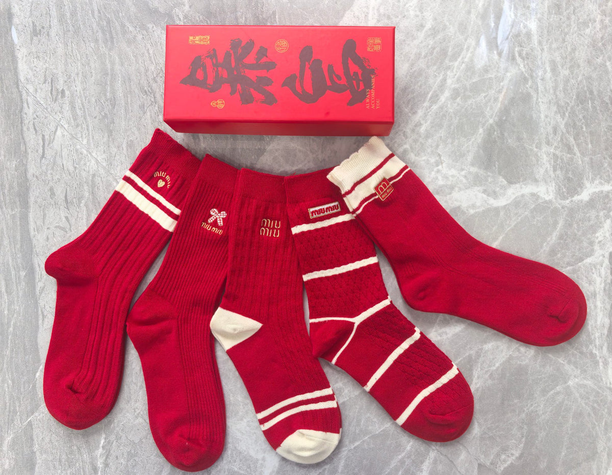Cotton Short Socks - 5-Pair Pack