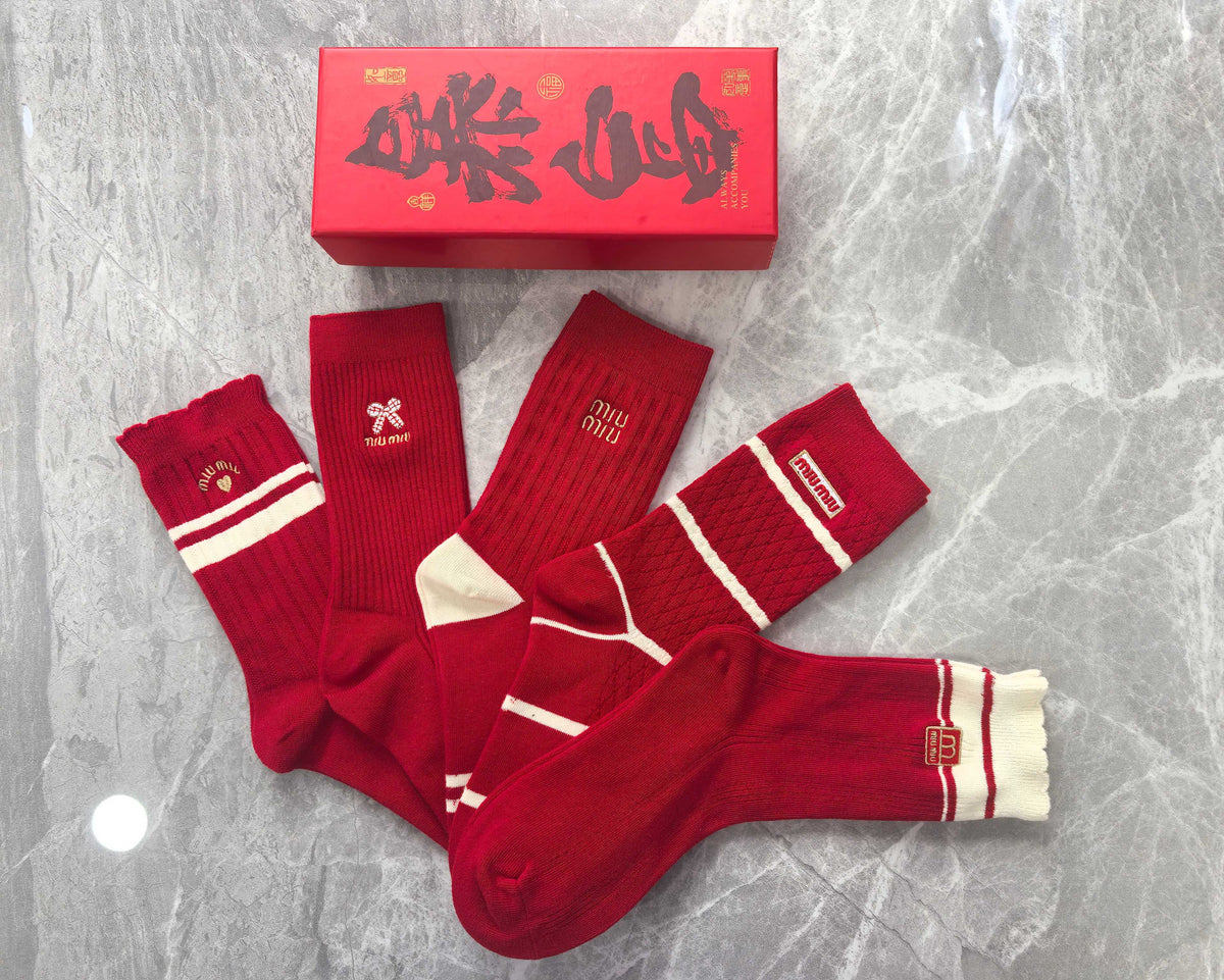Cotton Crew Socks - 5-Pair Pack