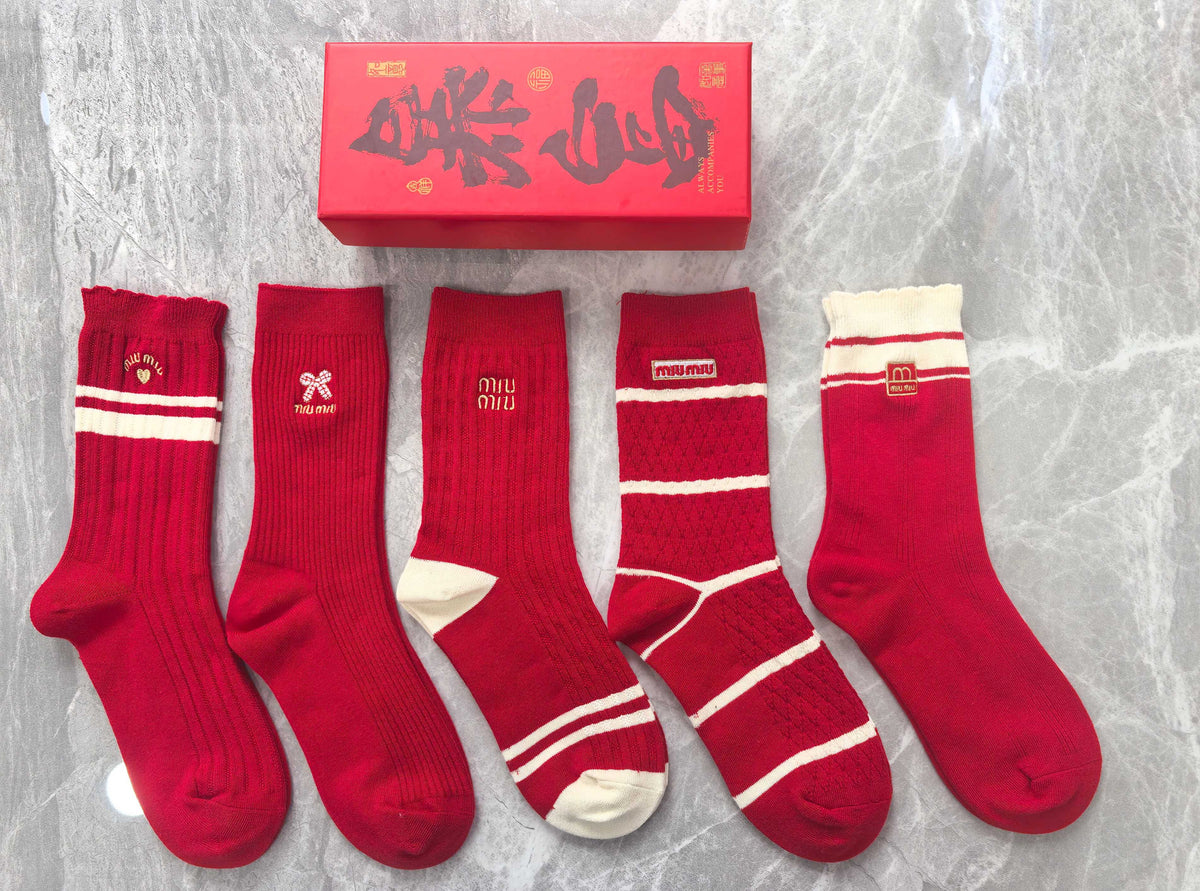 Cotton Short Socks - 5-Pair Pack