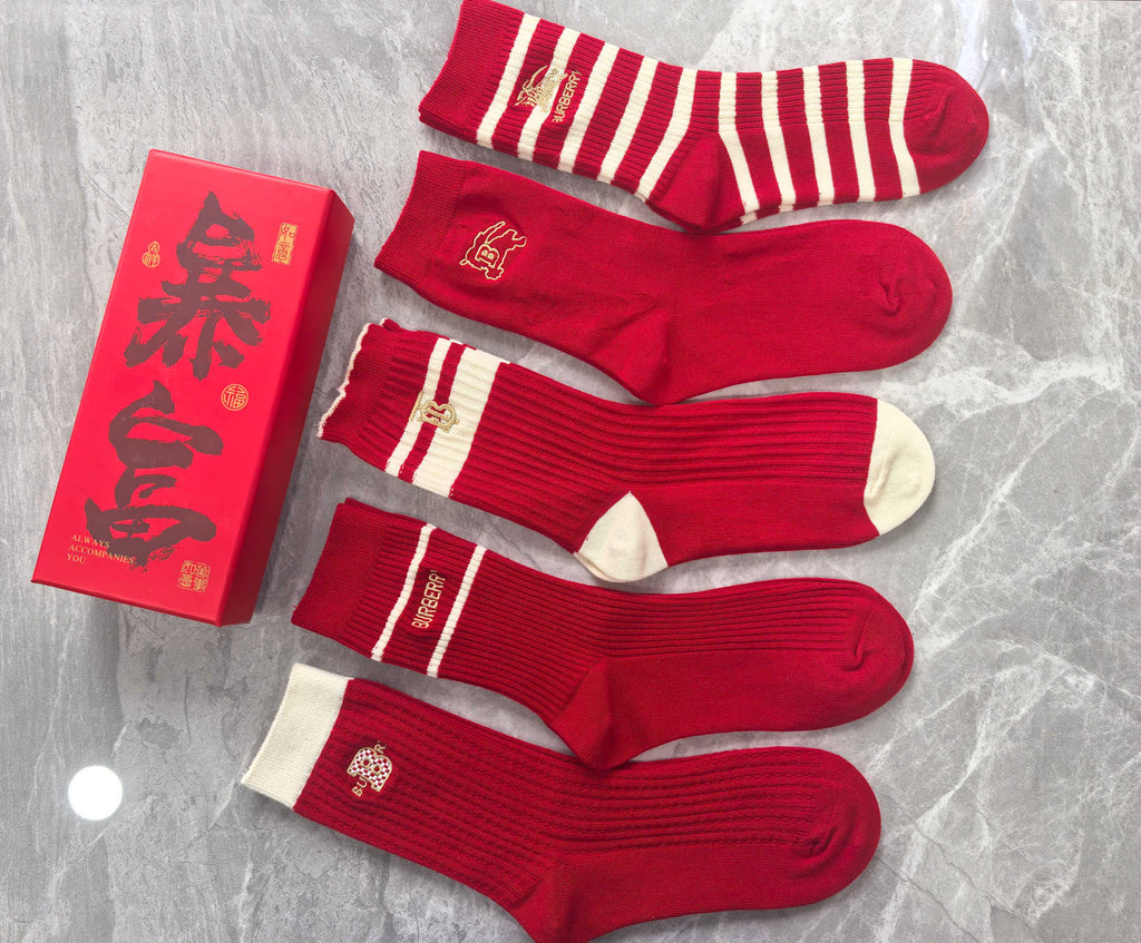 Cotton Crew Socks - 5-Pair Pack