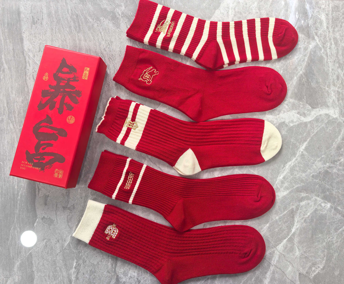 Cotton Crew Socks - 5-Pair Pack
