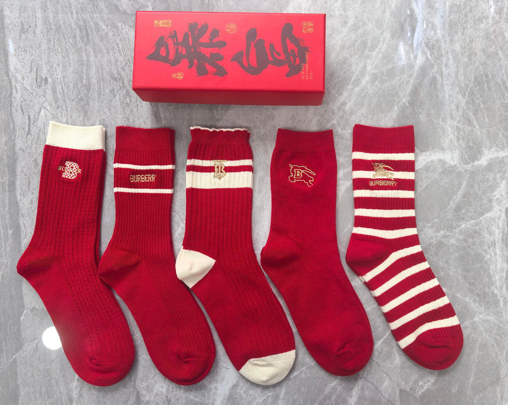 Cotton Crew Socks - 5-Pair Pack