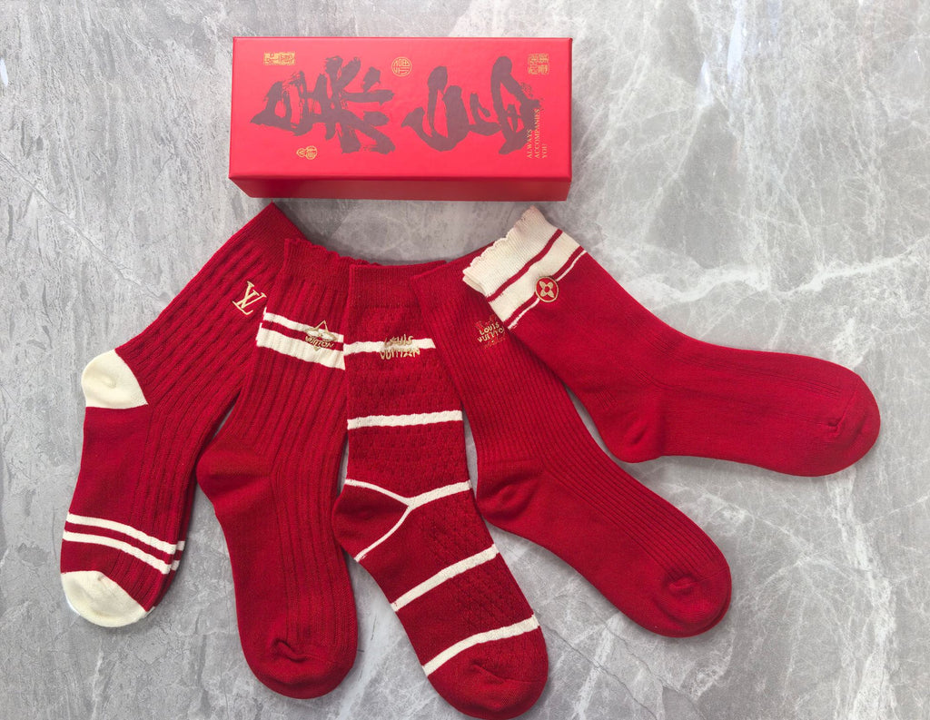 Cotton Crew Socks - 5-Pair Pack