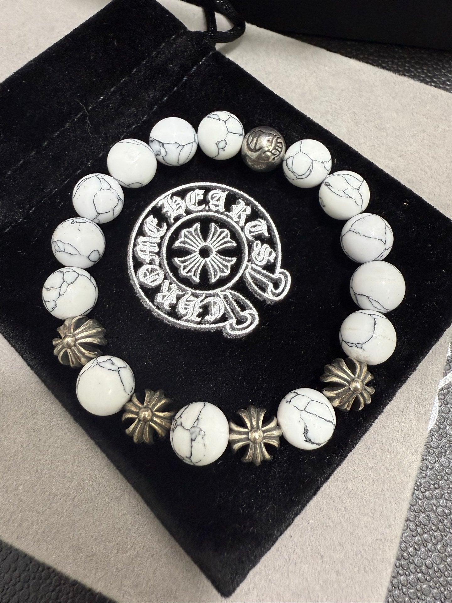 Gothic Emblem Jewelry Accessory in Antique Silver-Tone – Design 11 main product view