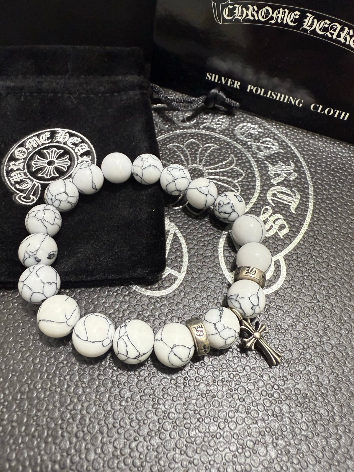 Gothic Emblem Jewelry Accessory in Antique Silver-Tone – Design 15 main product view