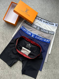 Louis Vuitton Visible Branded Waistband Or Emblem Details Men's Boxer Briefs - 3-Piece Box