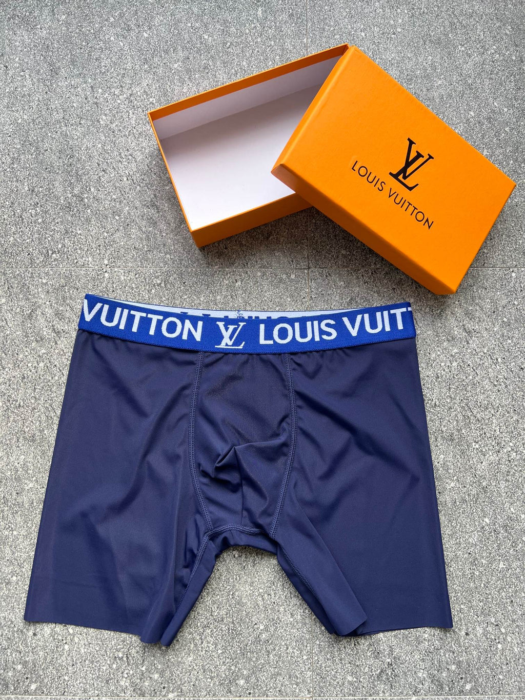 Louis Vuitton Visible Branded Waistband Or Emblem Details Men's Boxer Briefs - 3-Piece Box